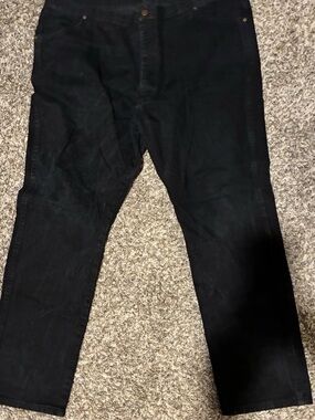 Wrangler Men's Black Chinos